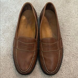 Cole Haan 01462 Douglas Men Brown Leather Penny Loafer Shoe SZ 11.5 M